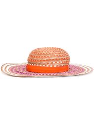 striped woven hat Missoni