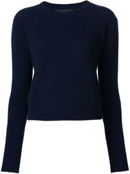 rice stitch cropped jumper The Elder Statesman