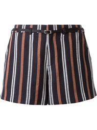 striped belted shorts Loveless