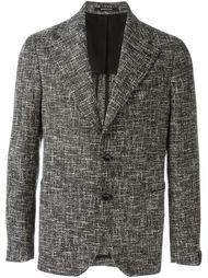 textured single breasted blazer Tagliatore