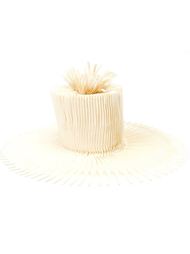 широкополая шляпа с гофрированным дизайном  Issey Miyake