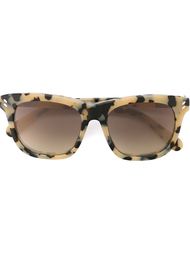 солнцезащитные очки с леопардовым принтом   Stella McCartney
