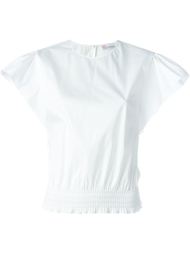 ruched elastic waist tank top Red Valentino