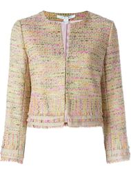 cropped tweed jacket Diane Von Furstenberg