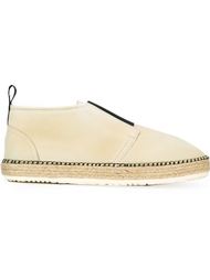 лоферы с плетеной подошвой MSGM