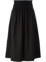 пышная юбка со сборкой по талии Red Valentino