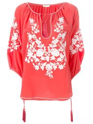 tassel detail embroidered blouse P.A.R.O.S.H.