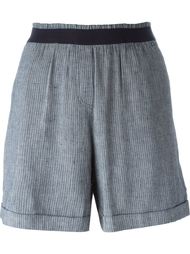 pinstripe classic shorts Woolrich