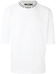 collar logo T-shirt Hood By Air