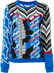 толстовка с узором  Kenzo