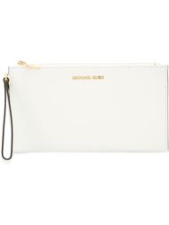 клатч с ремешком на запястье Michael Michael Kors