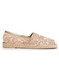 кружевные эспадрильи  Valentino Garavani