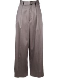 belted wide leg trousers En Route