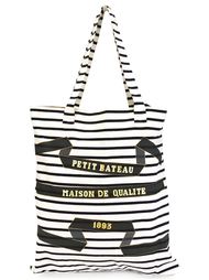 полосатая сумка-тоут  Petit Bateau