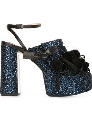 glitter platform sandals Nº21