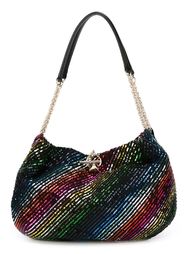 sequined striped shoulder bag Sonia Rykiel