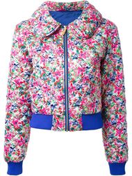 стеганая куртка с цветочным принтом  DressCamp