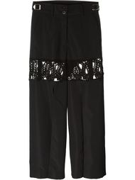 lace panel trousers Sacai
