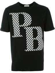logo print T-shirt Pierre Balmain