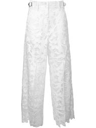 кружевные брюки  Sacai