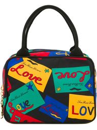 сумка-тоут с принтом 'Love'  Yves Saint Laurent Vintage