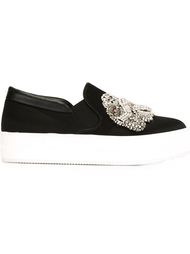 embellished slip-on sneakers Nº21
