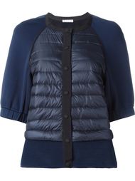 padded front jersey jacket Moncler