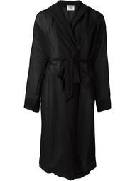 belted sheer coat Forte Forte