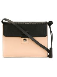 perforated flap closure cross body bag Desa 1972