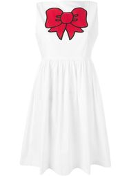 платье без рукавов с бантом Love Moschino