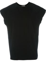 ribbed shoulders tank top Pierre Balmain