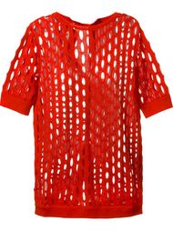 perforated knit top Marni
