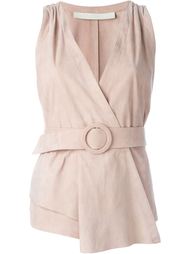 belted wrap waistcoat Drome