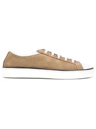 классические кеды на шнуровке Santoni