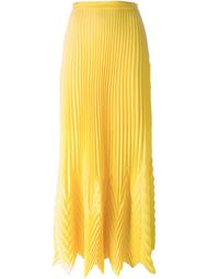 длинная плиссированная юбка MSGM