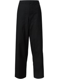 high waisted cropped trousers Lemaire