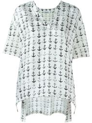 топ с принтом Max Mara