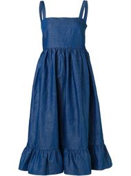 denim pinafore dress Co