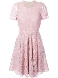 floral lace flared dress  Burberry London