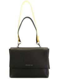 сумка на плечо с эффектом змеиной кожи Christopher Kane