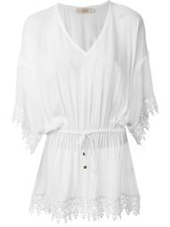 crochet-trimmed top Tory Burch