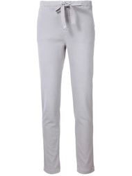 drawstring slim fit track pants Closed