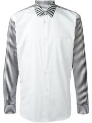 striped panel shirt Comme Des Garçons Shirt