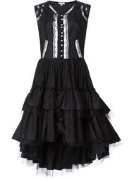 ruffled skirt midi dress Natasha Zinko