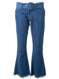 cropped flared jeans Marques Almeida