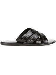 crisscross strap sandals Pete Sorensen