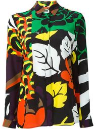 floral print shirt Versace