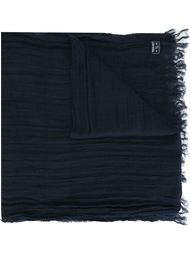 woven fringed scarf Woolrich