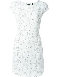 floral print fitted dress Woolrich