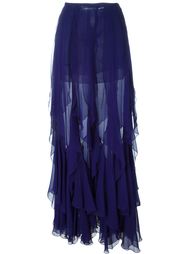 ruffled long skirt Plein Sud